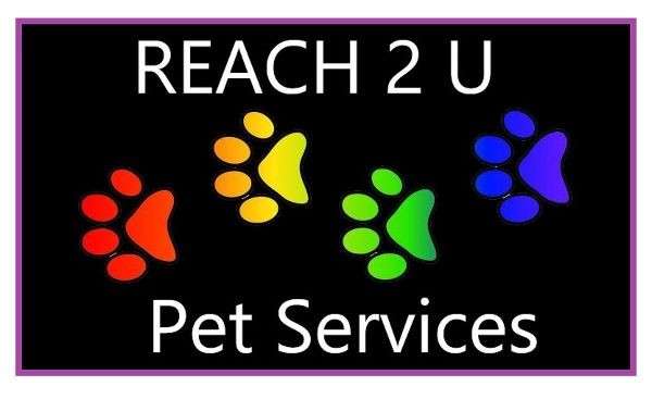 REACH 2 U Pet Services logo